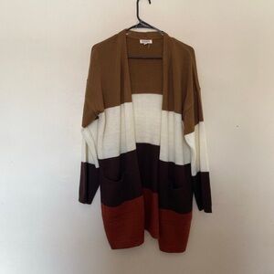 ANDREE BY UNIT Camel Knit Top